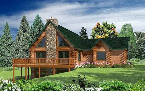 House Plan Lofted New Floorplan Blueprints Open Concept Design