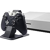 AmazonBasics Aluminum Controller Charger Stand for Xbox One, Xbox One S, and Xbox One X - 2.6 Foot USB Cable, Black