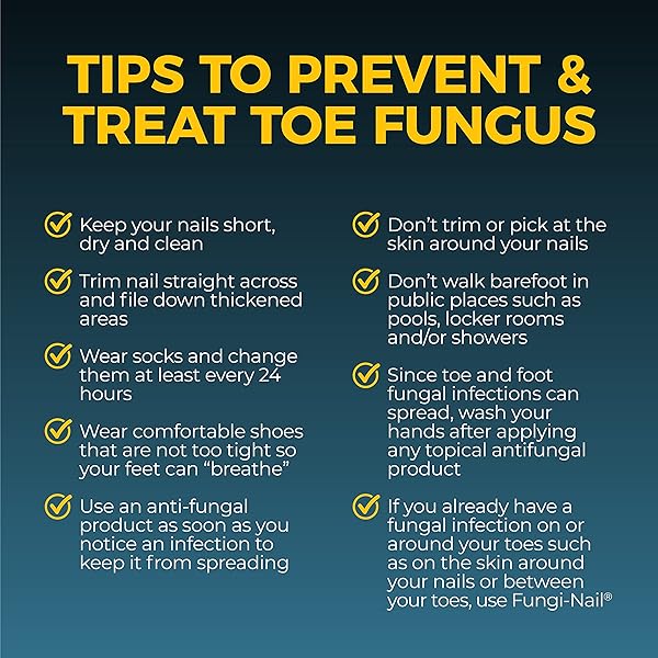 FUNGI-NAIL PEN APPLICATOR ANTI-FUNGAL SOLUTION, KILLS FUNGUS THAT CAN LEAD TO NAIL & ATHLETE’S FOOT WITH TOLNAFTATE & CLINICALLY PROVEN TO CURE AND PREVENT FUNGAL INFECTIONS, 0.101 FL OZ (PACK OF 1)