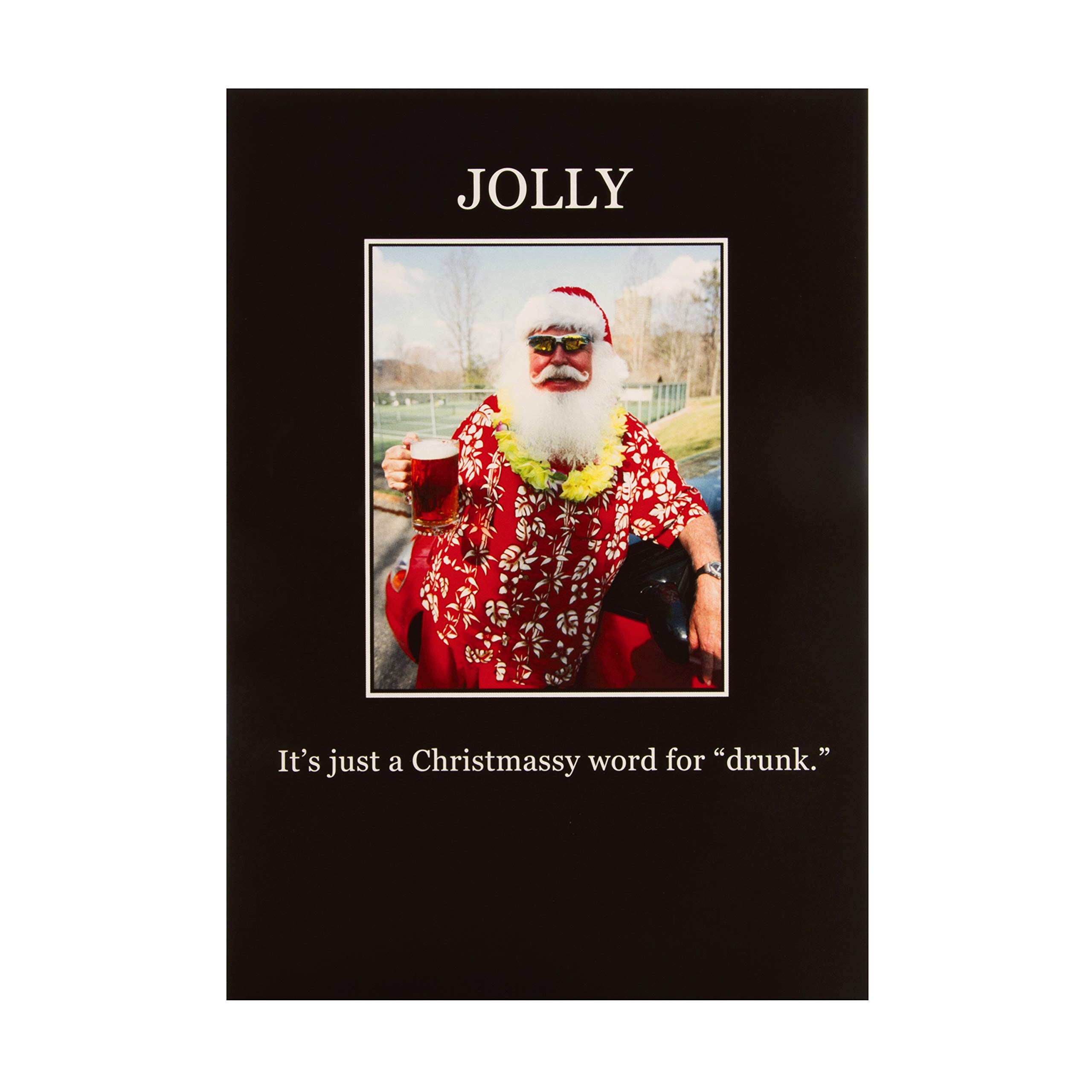 Christmas Card for Any Recipient from Hallmark - Photographic Humour Design