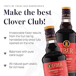 Liber & Co. Raspberry Gum Syrup (12.7 oz) - Craft