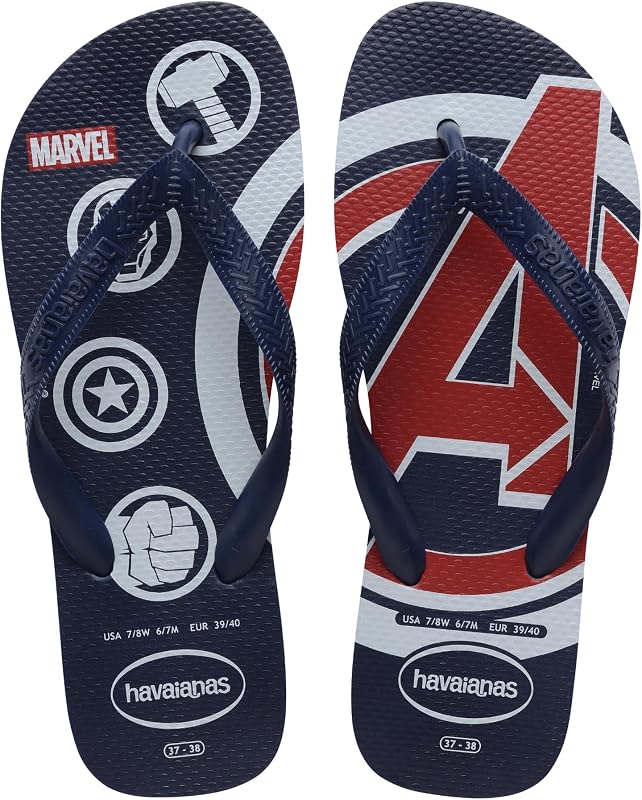 Top Marvel Logomania Mixte FlipFlop Navy Blue/Navy Blue/Navy Blue 37 EU