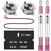 VORIGY RV Water Heater Thermal Cutoff Kit - ECO Thermostat Assembly (2 Pcs) | Compatible with atwood 91447 93866 models # GCH6-4E GCH6-6E G6A-7E G6A-8E GC6AA-9E GCH10A-2E G610-3E GH610-3E XT series