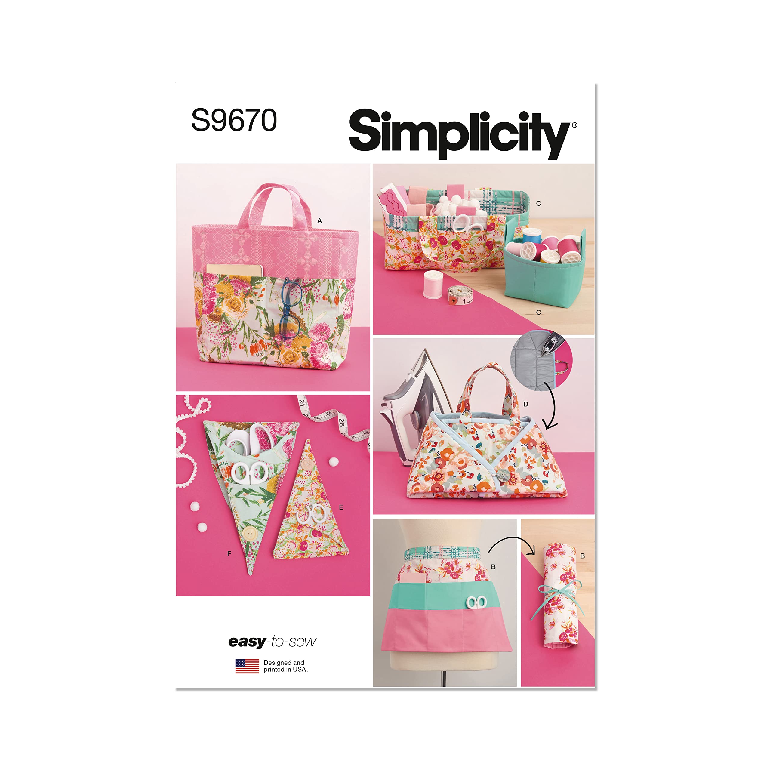 Simplicity SS9670OS Sewing Room Accessories OS (ONE Size)