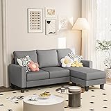 JUMMICO Couch for Small Living Room, 73" Small Sofa