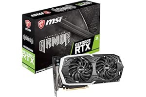MSI Gaming GeForce RTX 2070 8GB GDRR6 256-bit HDMI/DP/USB Ray Tracing Turing Architecture HDCP Graphics Card