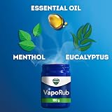 Vicks VapoRub 100 g Relief of Cough & Cold Symptoms Pack of 3 view 8