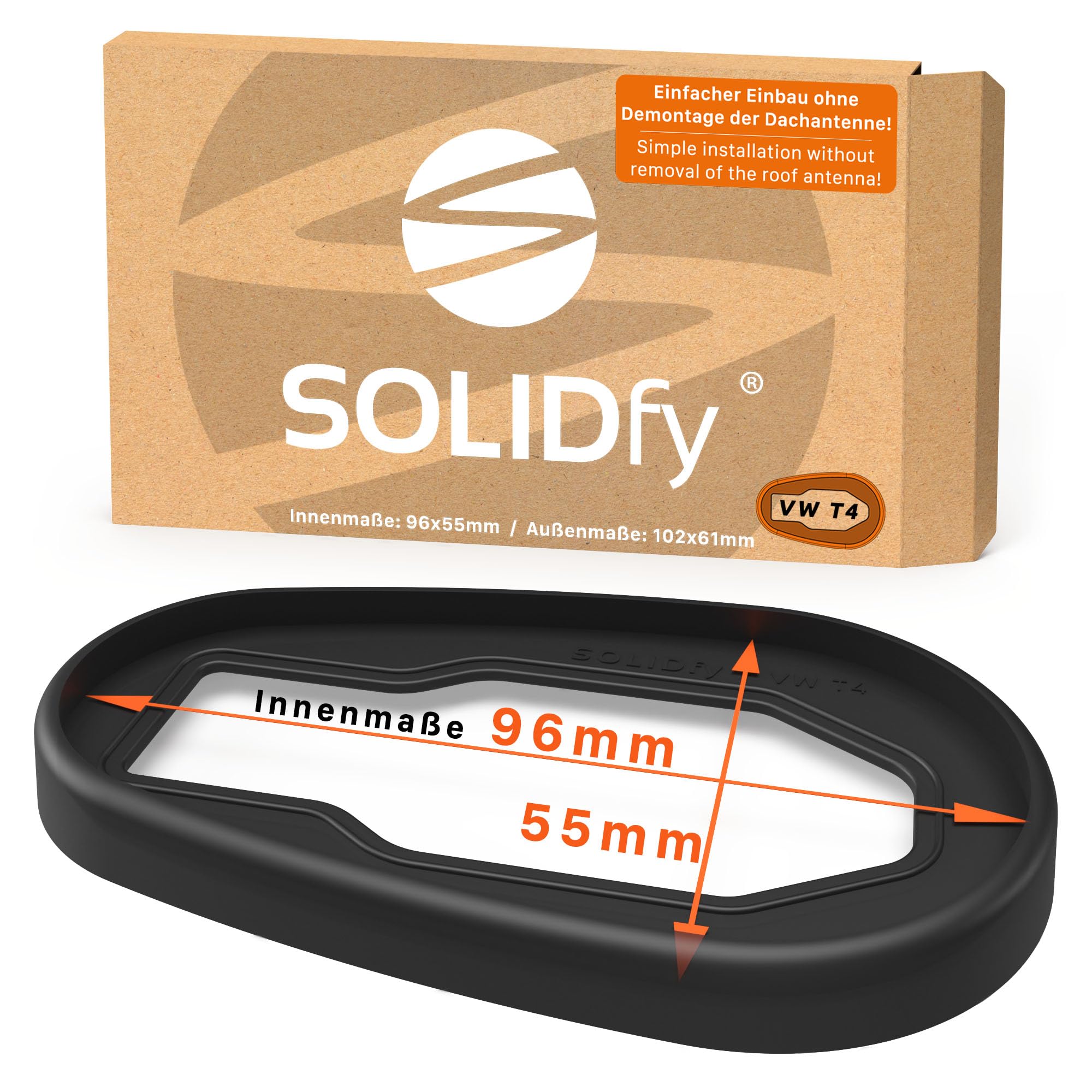 SOLIDfy® - Roof antenna seal for VW T4 | Installation without removing the antenna base