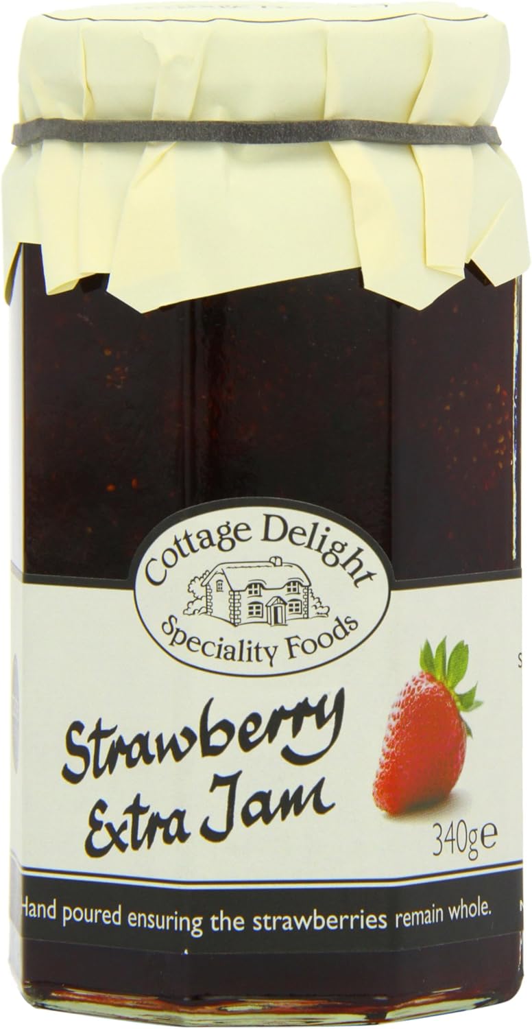 Cottage Delight Strawberry Extra Jam 340 G Pack Of 2 Amazon Co