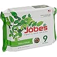 Jobe’s Slow Release Tree and Shrub Fertilizer Spikes, Easy Plant Care for Oak, Maple, Dogwood, Boxwood, and Many More Acid Loving Trees and Shrubs, 9 Count