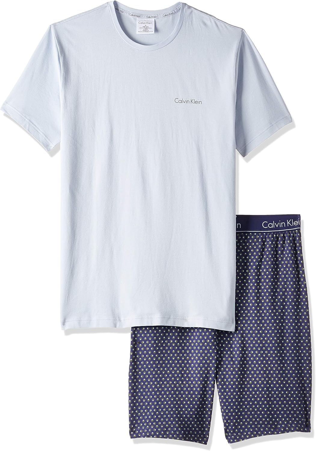 Calvin Klein Herren PyjamaSet Kurz zweiteilig bleu (50) XL Amazon.de