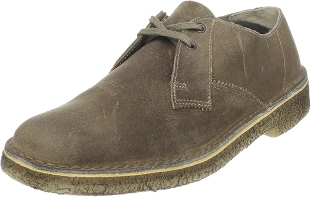 Clarks Men�s Desert Khan Oxford, Taupe, 7.5 M