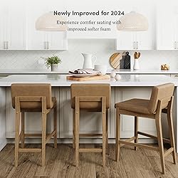 Nathan James Gracie Modern Counter Height Bar Stool