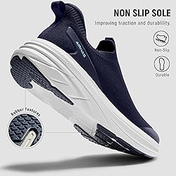 AIRHAS Womens Wide Toe Box Walking Shoes Slip On