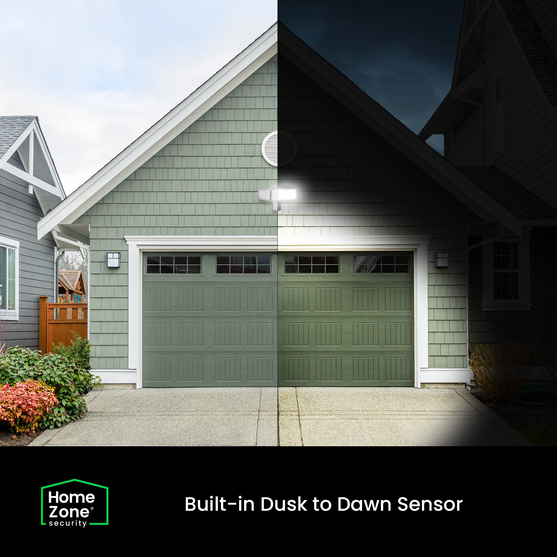 Mua Home Zone Security 3500 Lumen LED Motion Sensor Light - Outdoor ...