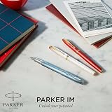 Parker IM Ballpoint Pen Premium Black Medium Point Blue Ink Gift Box view 6