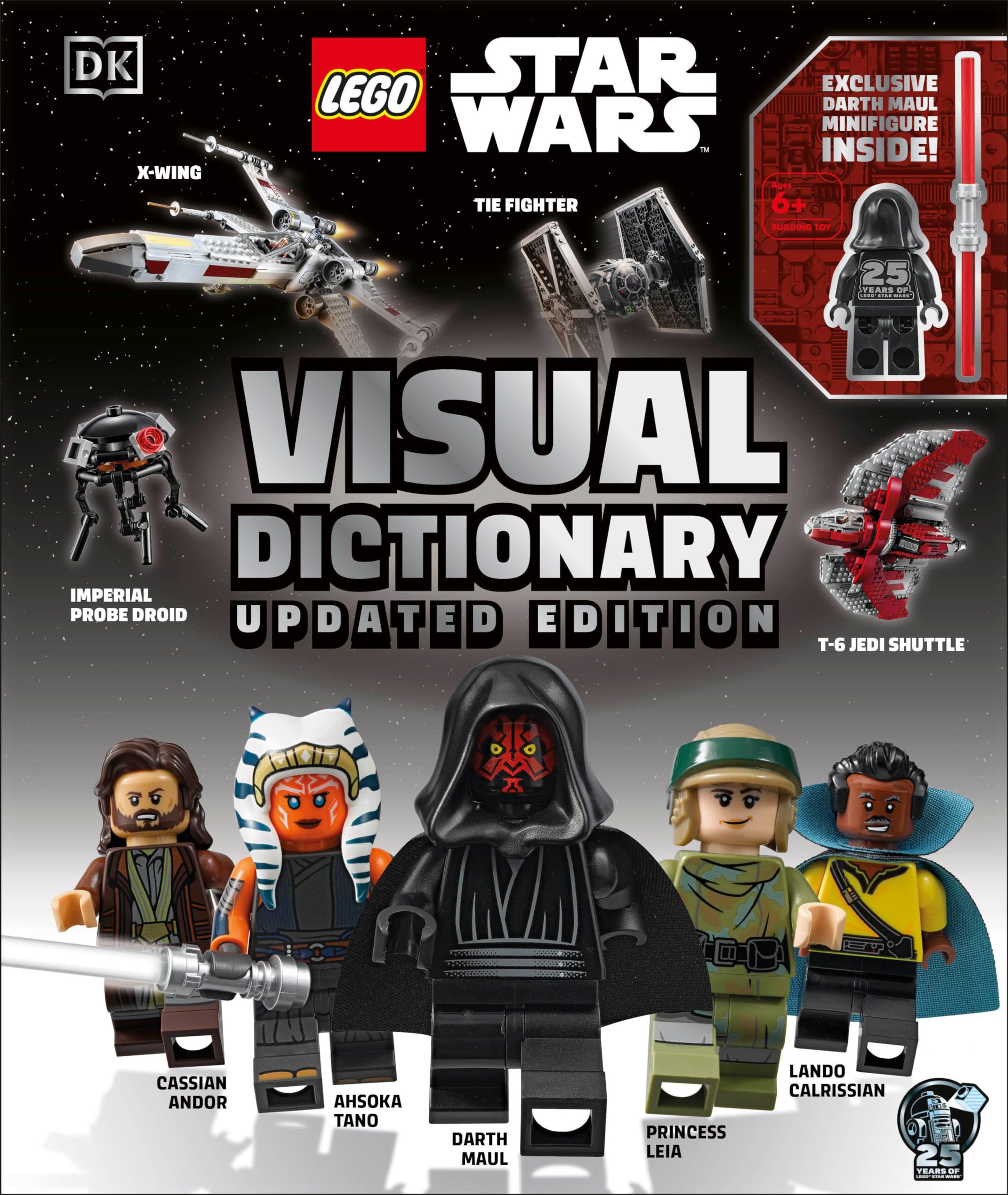 Photo 1 of LEGO Star Wars Visual Dictionary Updated Edition: With Exclusive Star Wars Minifigure