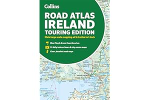Road Atlas Ireland: Touring edition A4 Paperback