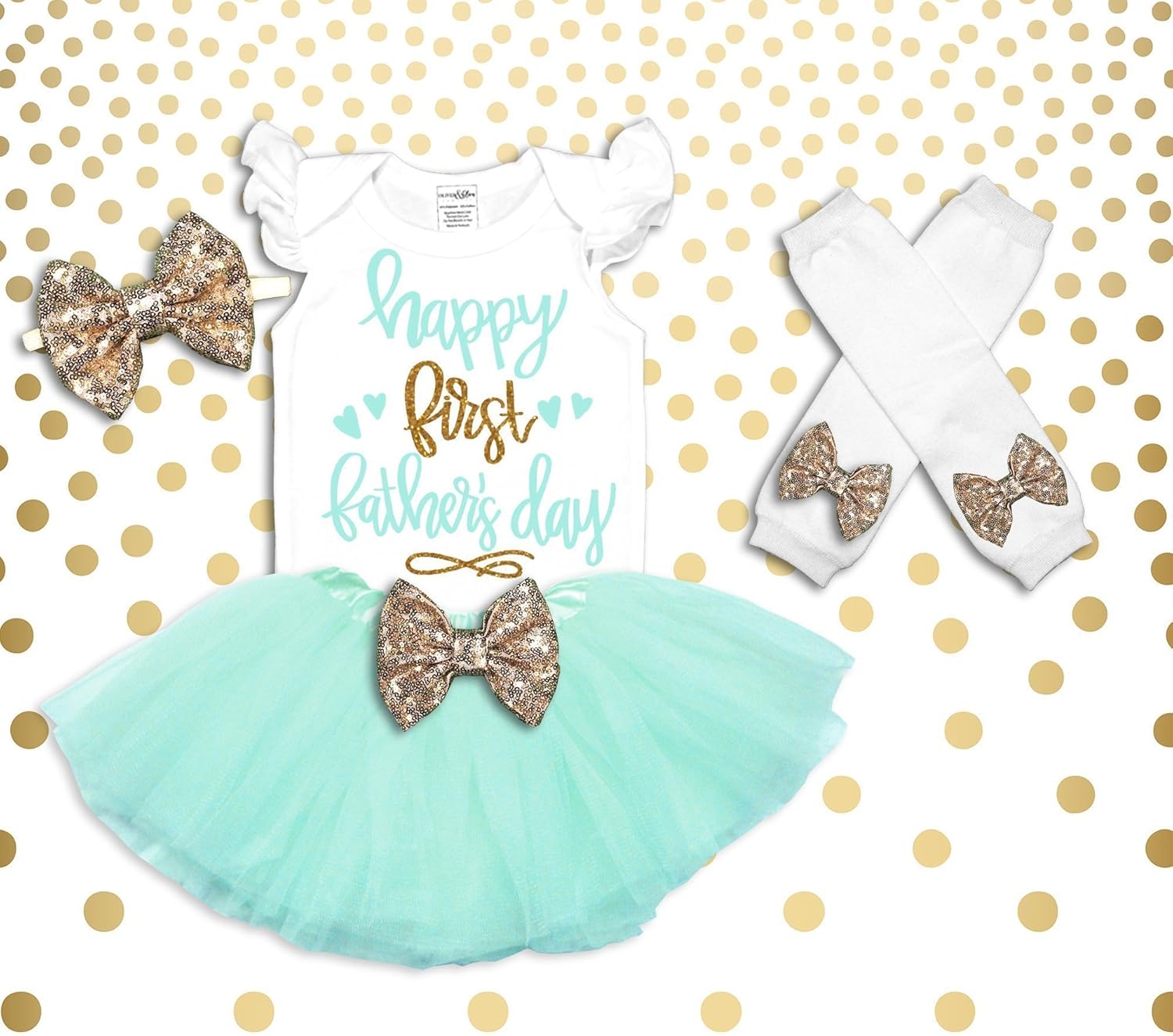 first fathers day outfit for baby girl