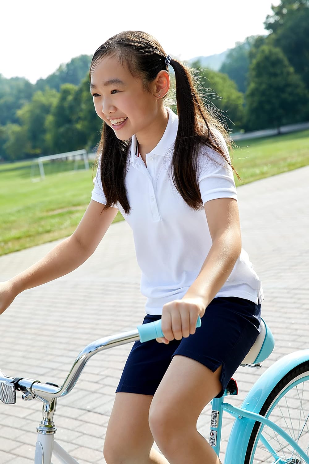 French Toast Girls' Pull-on Short (Standard & Plus): Clothing