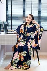 Na'Rak Women's Kimono Robe, Yukata Style Long Soft