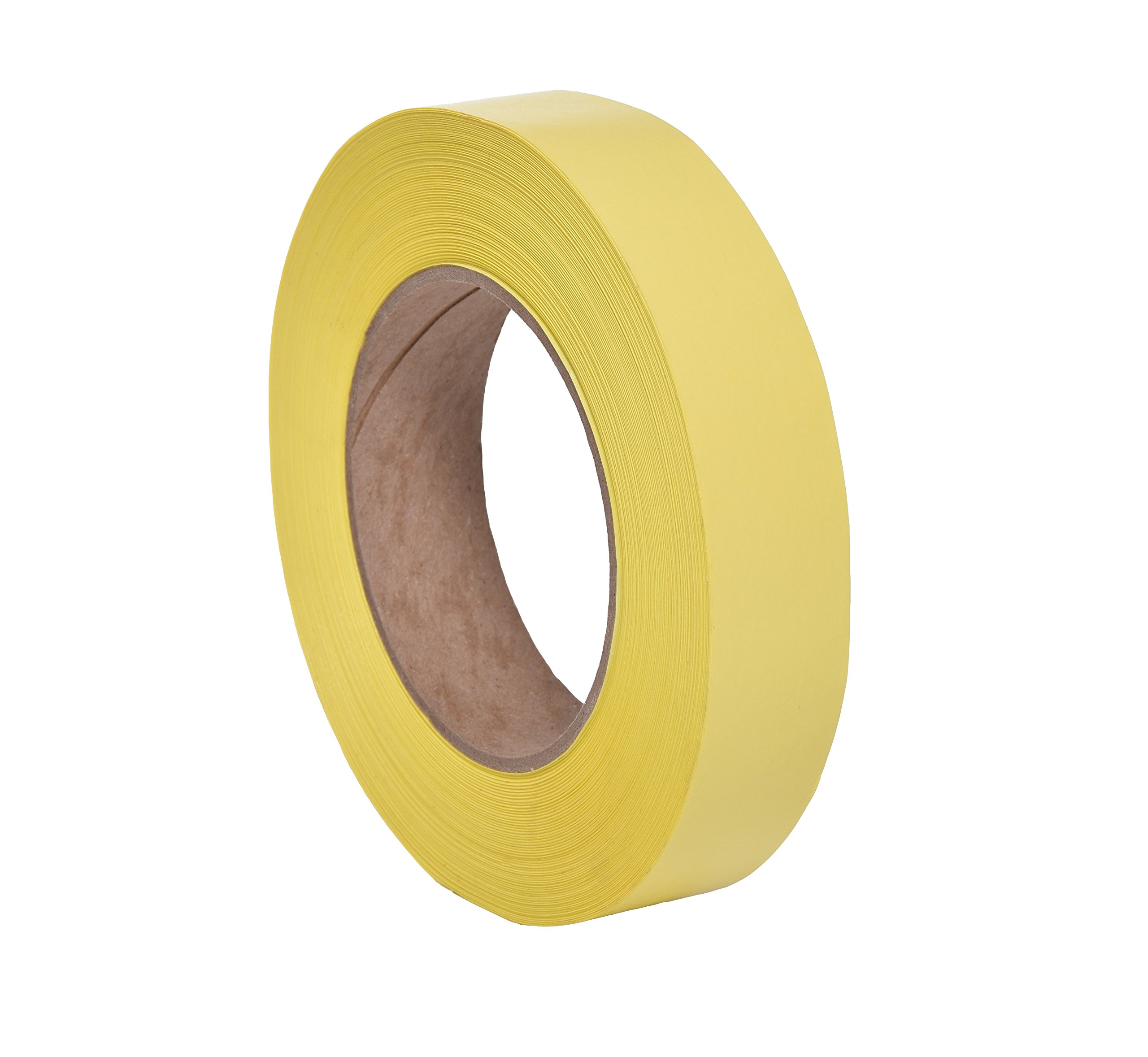 Camlab 1151377 Labelling Tape, 1inch Wide x 2160inch (55 meters) Long, Yellow