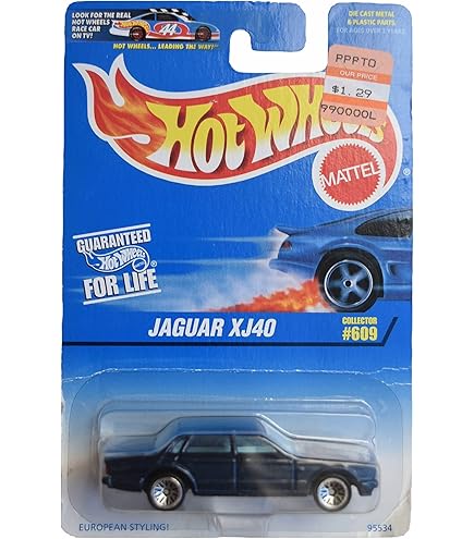 Amazon.com: Hot Wheels Jaguar XJ40#609 : Arts, Crafts & Sewing