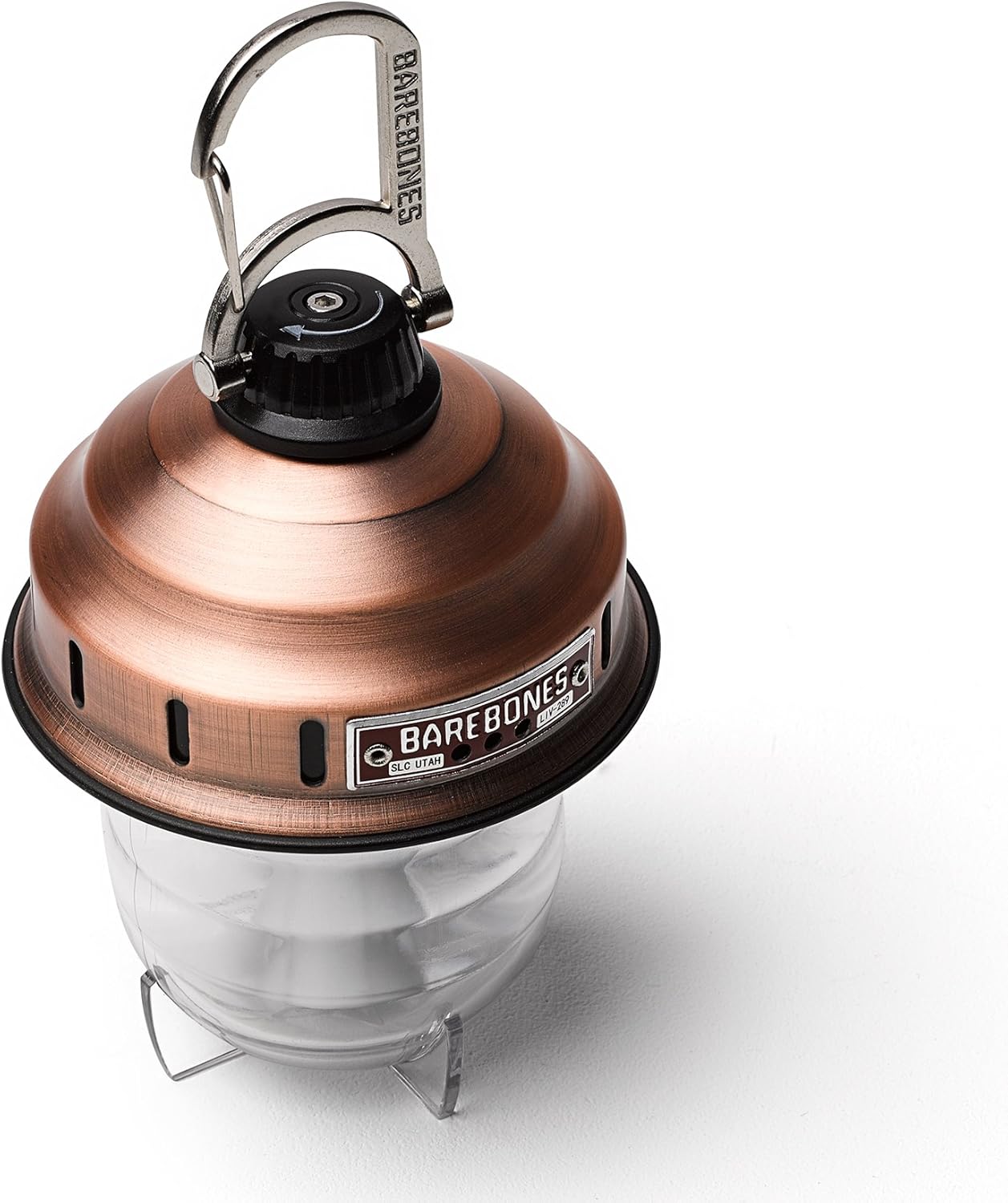 Amazon Co Jp Barebones Living ベアーボーンズリビング Beacon Carabiner Light In Copper ビーコン カラビナ ライト カッパー Led 腕時計