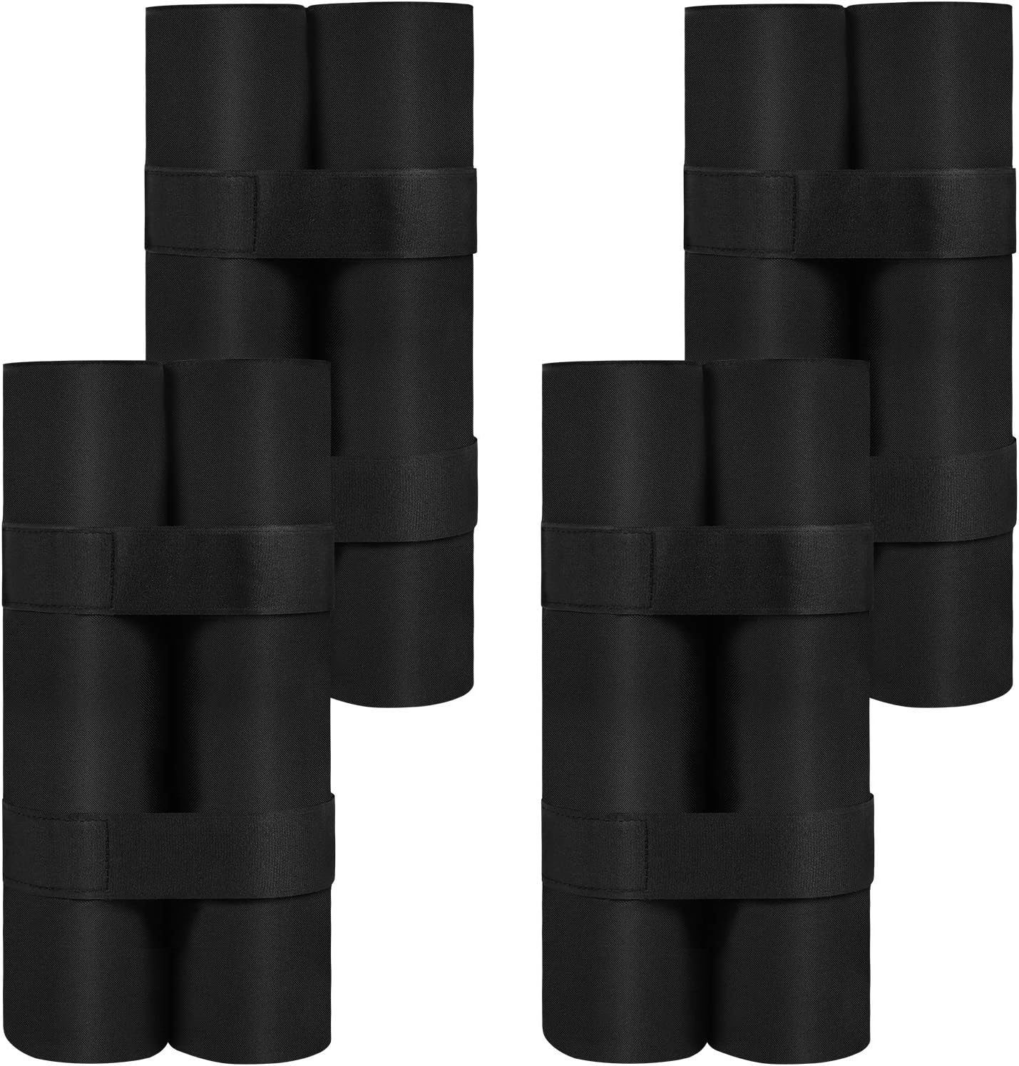 Coindivi Weight Sand Bags for Pop up Canopy Tent, Heavy Duty Weights Sandbags Set of 4, Patio Outdoor Furniture Weight Bag with Strong Industrial Grade Bearing (Zipper Design)