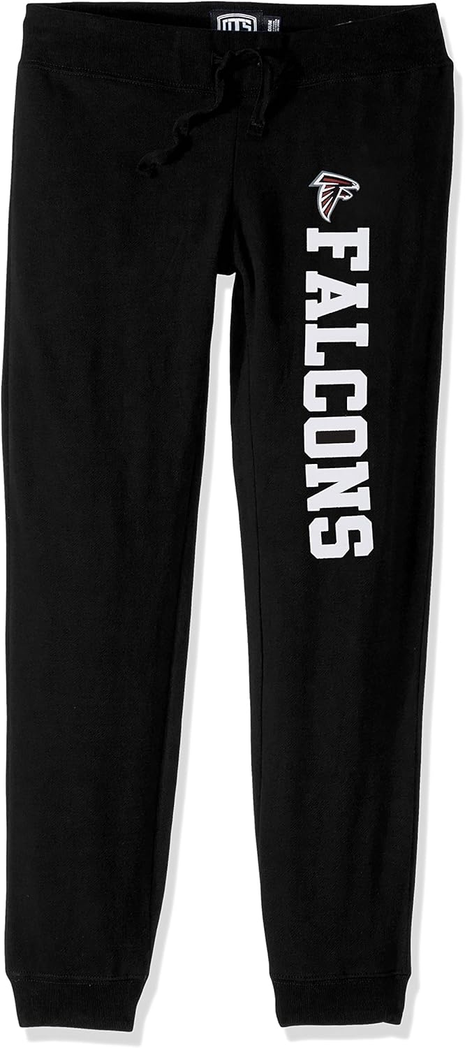 OTS NFL Atlanta Falcons Women's Fleece Pants, Logo, Large