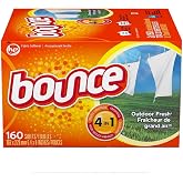 Bounce Dryer Sheets - Outdoor Fresh - 160 Count, Pack of 2 (sdvsdv)