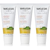Weleda Oral Care Children's Tooth Gel, 1.7 Fluid Ounce (Pack of 3), Fluoride Free, Spearmint Flavor, Plant Rich Toothpaste with Calendula, Silica and Fennel