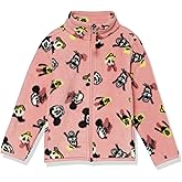 Amazon Essentials Disney | Marvel | Star Wars | Princess Girls and Toddlers' Polar Fleece Full-Zip Mock Jackets