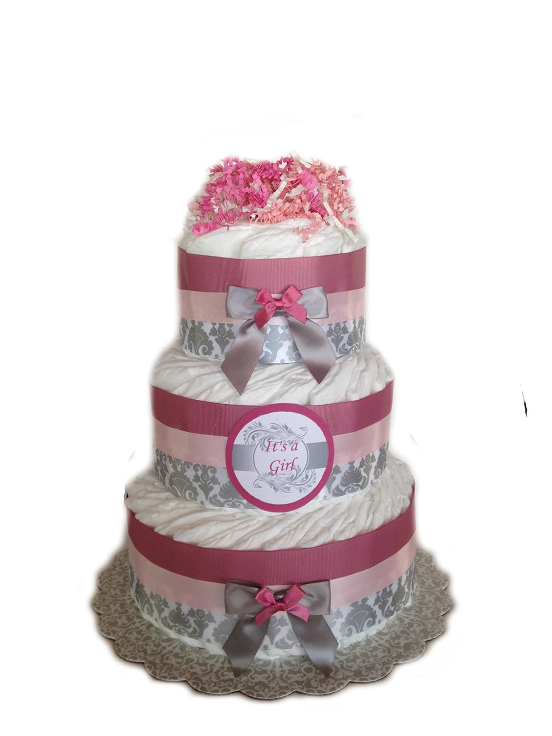 pastel baby shower cake