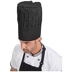 Hyzrz Chef Tall Hat Unisex Adjustable Elastic Baker