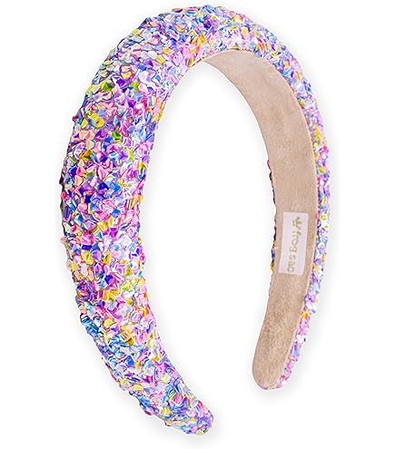 New boutique handmade candy sprinkle wide headband rainbow glitter New boutique handmade candy sprinkle wide headband rainbow  main image 2