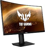 ASUS TUF Gaming VG32VQR Curved Monitor 31.5 165Hz HDR WQHD 2560x1440 view 2