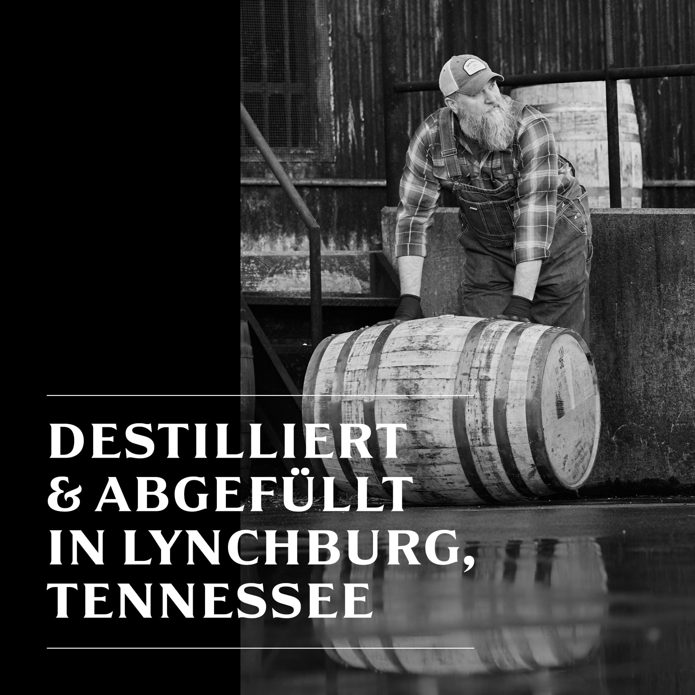 Jack Daniel‘s Single Barrel Select - Tennessee Whiskey - Ein hochwertiges Geschenk - Süße Vanille, schwere Eiche und dunkle Kirschen - 0.7L/ 45% Vol. 7