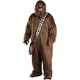 Adult Plus Size Star Wars Chewbacca Premium Costume | Wookiee Jumpsuit with Mask, Accessories