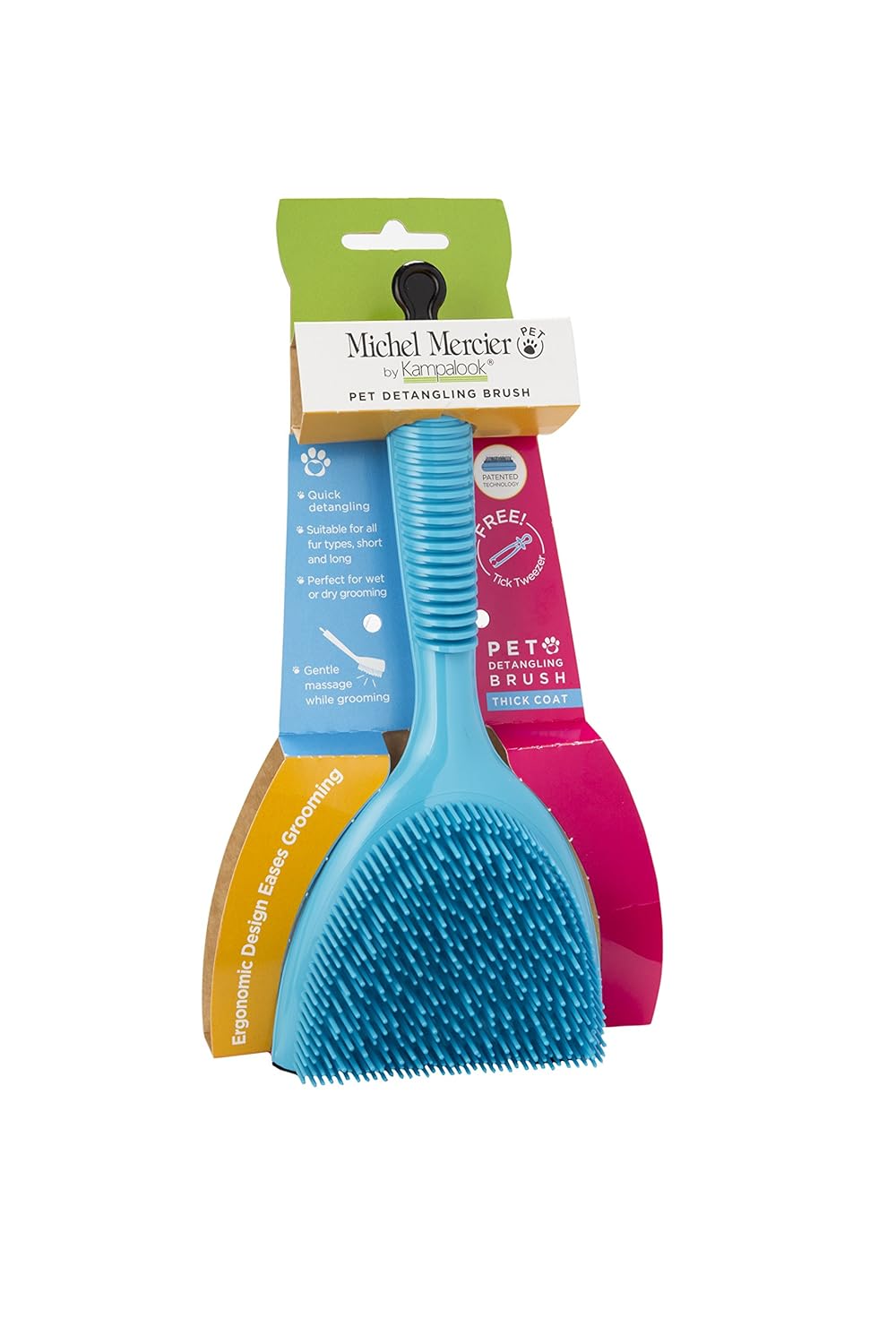 dog hair detangler brush