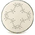 Modern Heirloom Olivia Embroidered Round Decorative Pillow, 14x14