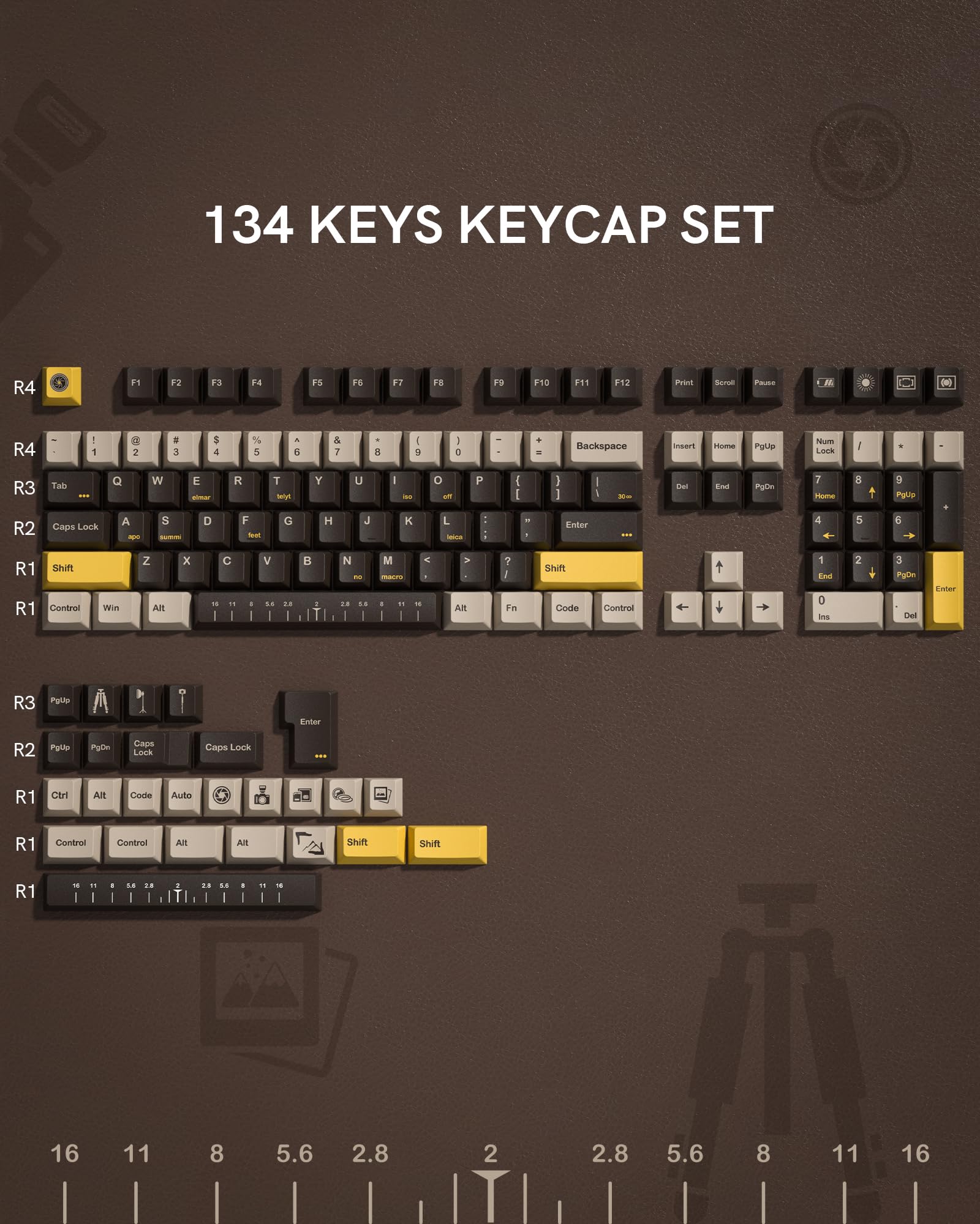 Mua COSTOM PBT Keycaps, Cool Custom Keyboard Keycaps 60 75 65 100 ...