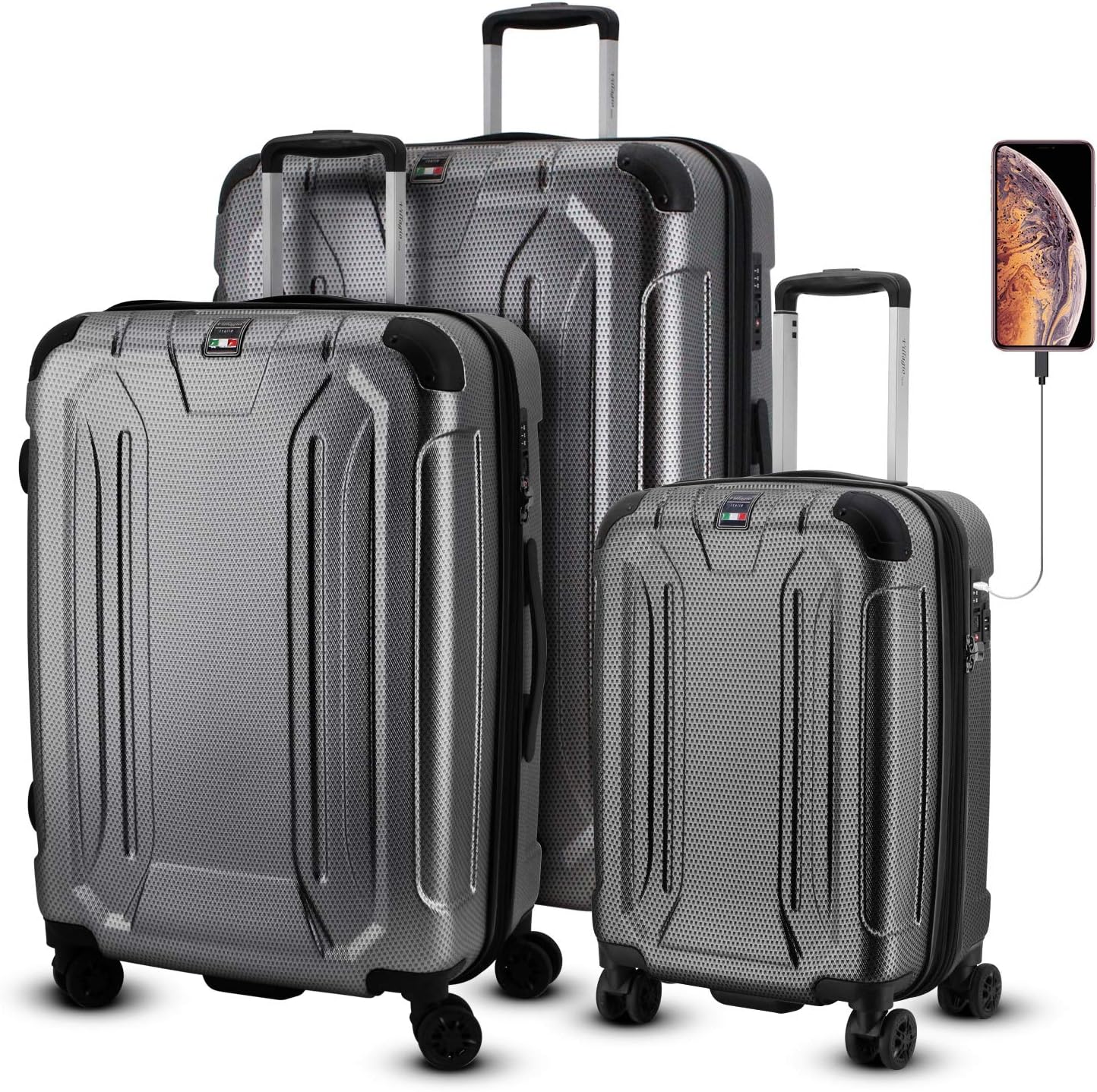 hard shell luggage sets on sale