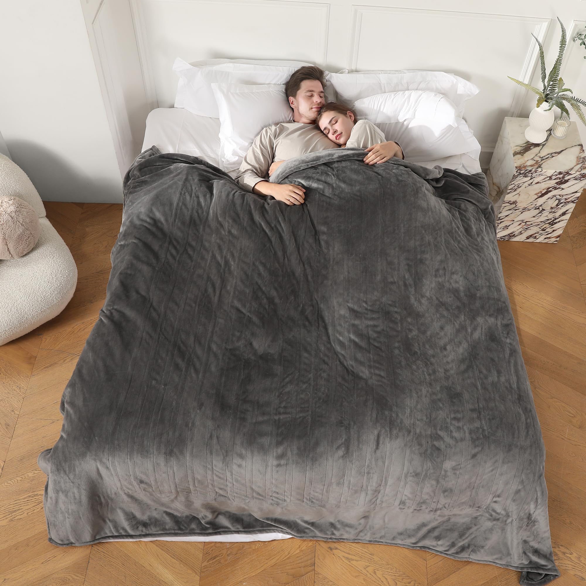 Heated Blanket King Size, Super Soft Cozy Upgraded