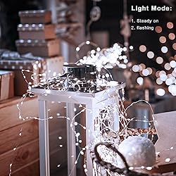 Christmas Fairy Lights Battery Operated 4 Pack