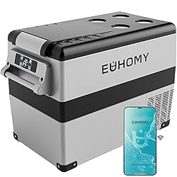 EUHOMY 12 Volt Refrigerator, 48QT(45L) Electric