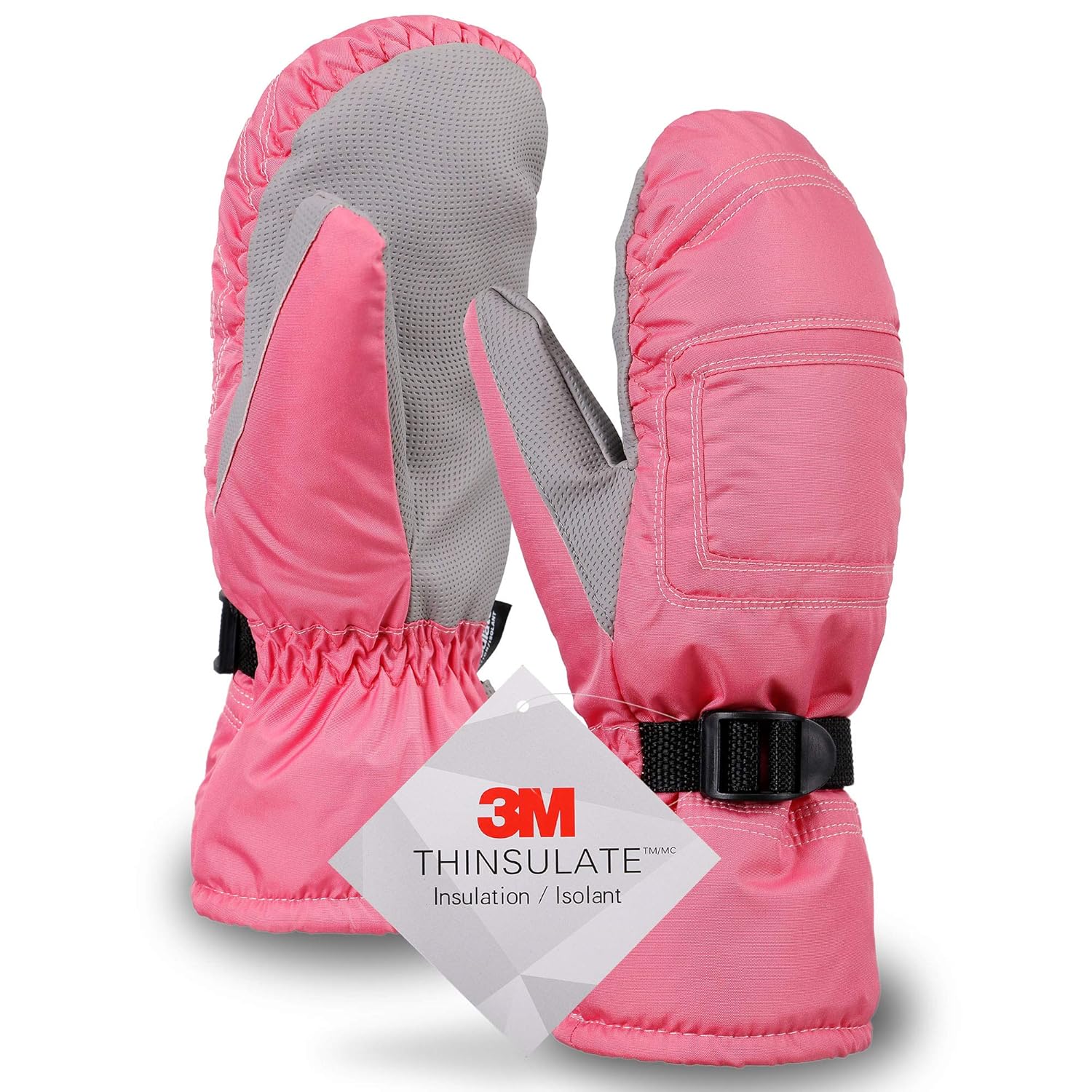 Andorra Womens 3m Thinsulate Water Resistant Outdoors Winter Ski Mitten Gloves