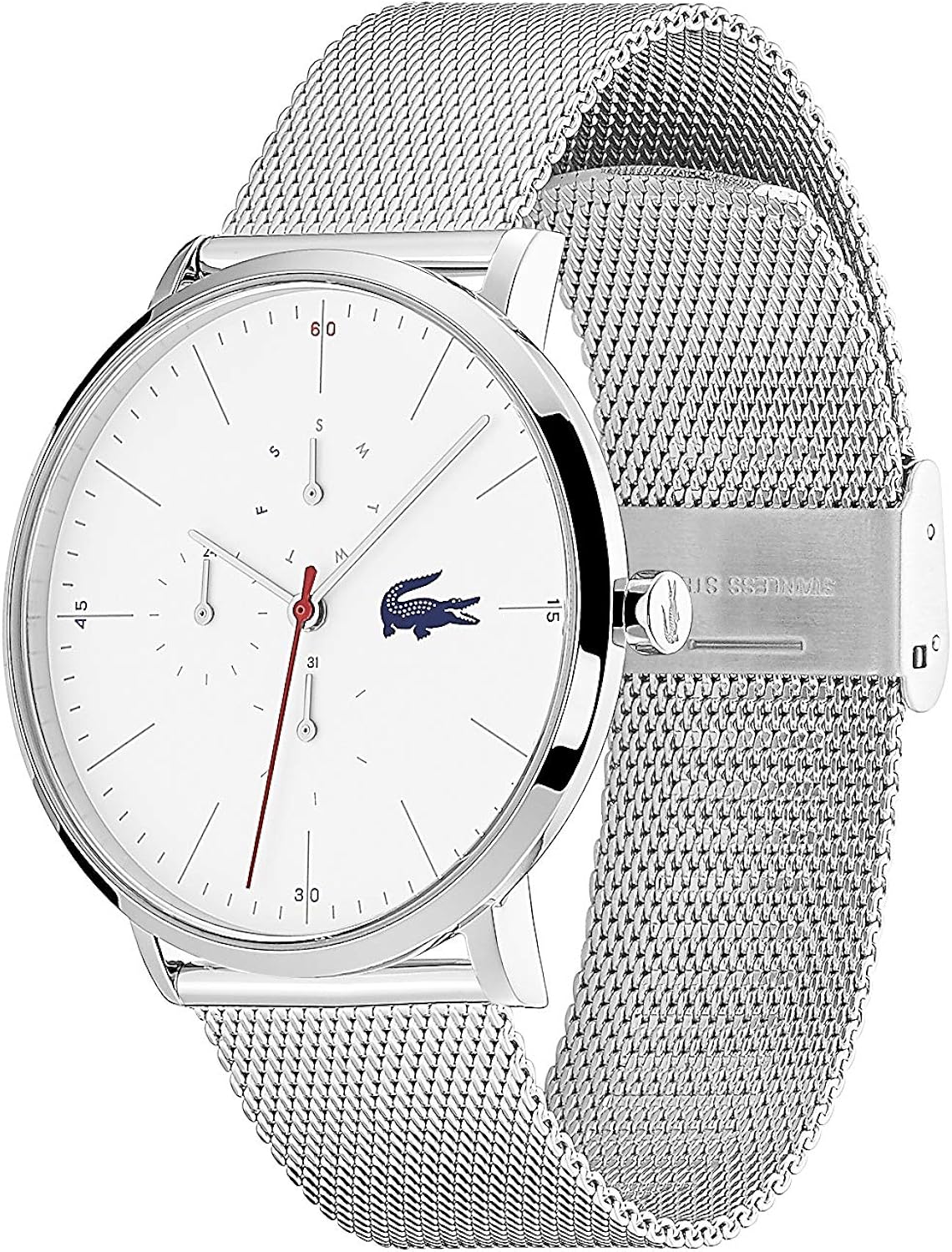 lacoste mesh watch