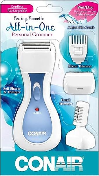 conair satiny smooth all in one personal groomer