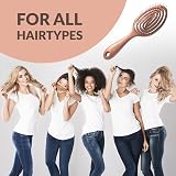 marQus Detangle Hair Brush Rose Gold – No-Pull Bristles for All Hair Types view 6